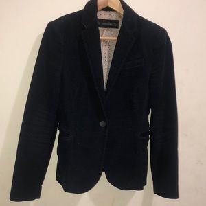Wool blend blazer